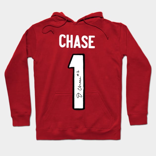 Ja'marr Chase 1 Hoodie by ris kingdom